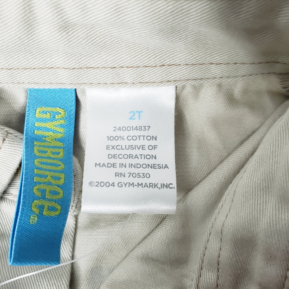 Vintage Gymboree Boys 2T Long Sleeve Khaki Shirt Safari Adventure - Picture 4 of 7